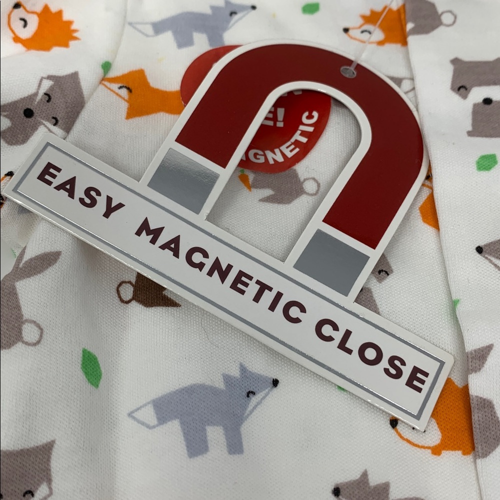 Emc baby Animal Print One Piece - White and Orange - Picture 2 of 5